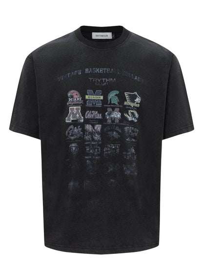 Men's Graphic Round Neck Short Sleeve T-Shirt - Purcell's Clothing Company