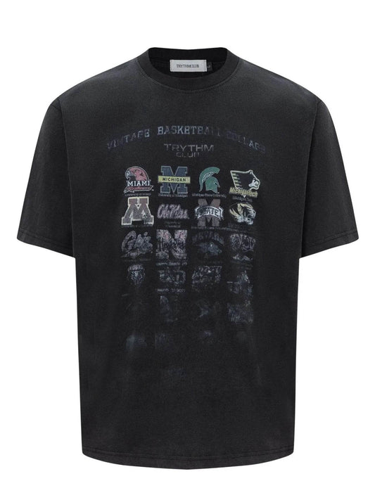 Men's Graphic Round Neck Short Sleeve T-Shirt - Purcell's Clothing Company