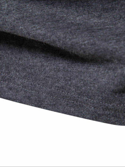 Round Neck Letter Graphic T-Shirt - Purcell's Clothing Company