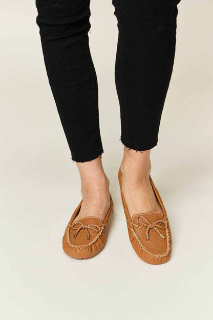 Forever Link Bow Decor Flat Loafers - Purcell's Clothing Company