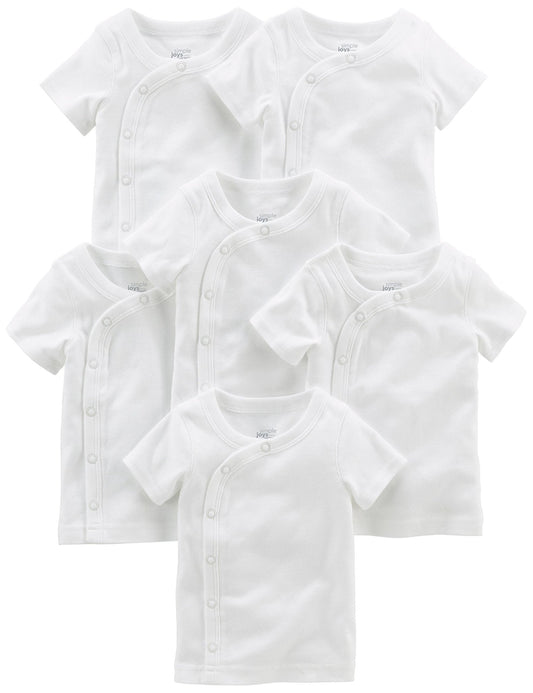 Baby Boy 6 - Pack Side Snap Shirt - Purcell's Clothing Company - 