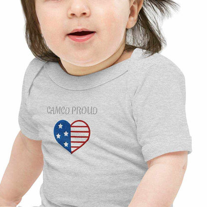 Camco Proud Baby Short Sleeve One Piece - Purcell's Clothing Company