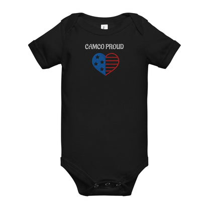 Camco Proud Baby Short Sleeve One Piece - Purcell's Clothing Company