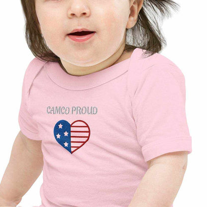 Camco Proud Baby Short Sleeve One Piece - Purcell's Clothing Company