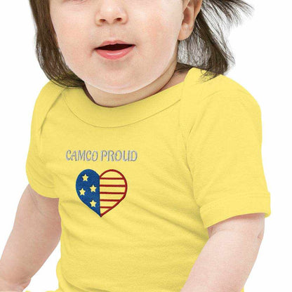 Camco Proud Baby Short Sleeve One Piece - Purcell's Clothing Company