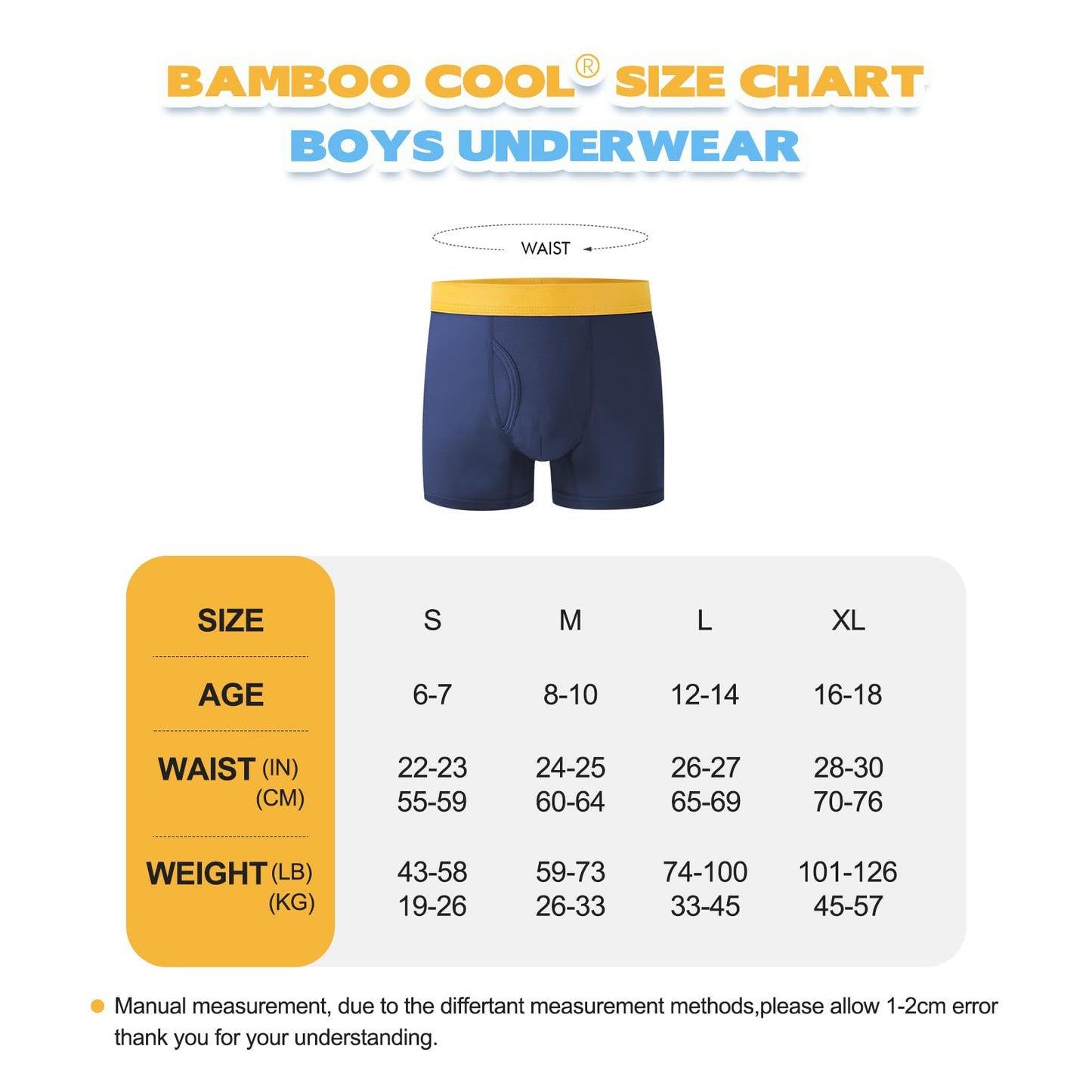 BAMBOO COOL Boxer Briefs (6 - Pack) - Purcell's Clothing Company - 