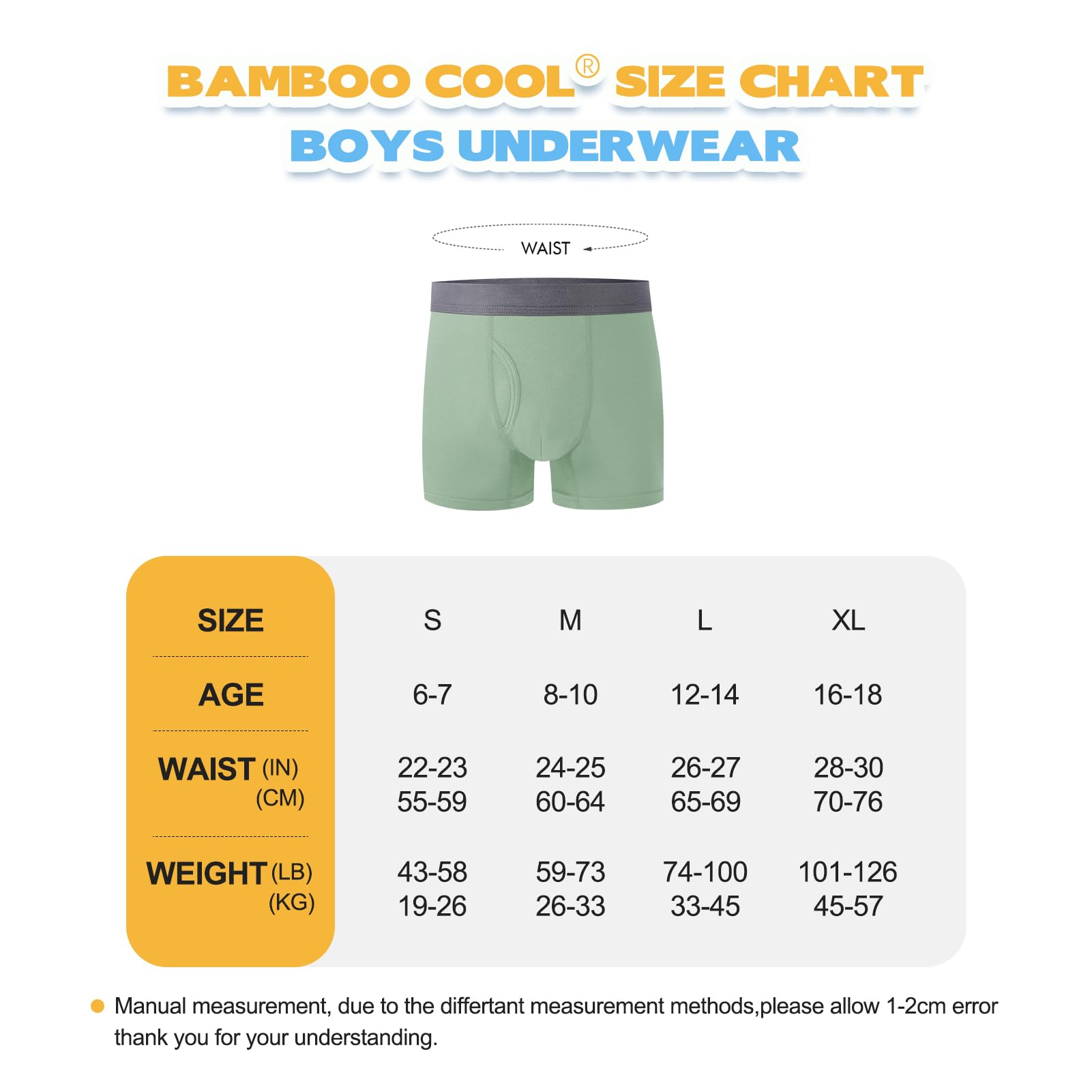 BAMBOO COOL Boxer Briefs (6 - Pack) - Purcell's Clothing Company - 