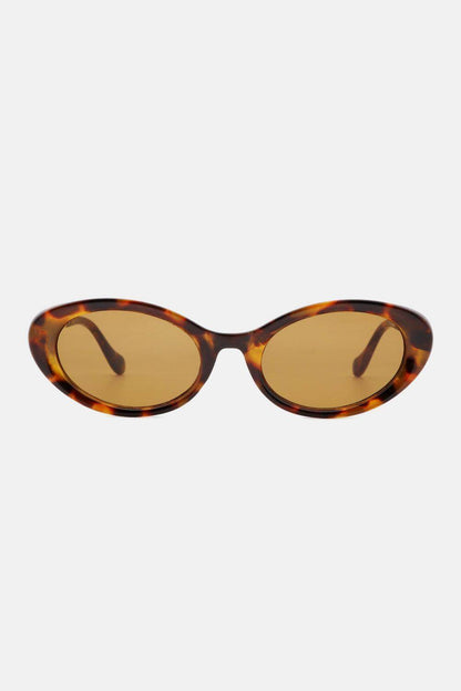 Polycarbonate Frame Cat-Eye Sunglasses - Purcell's Clothing Company