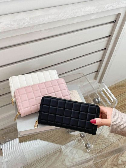 PU Leather Solid Color Wallet - Purcell's Clothing Company