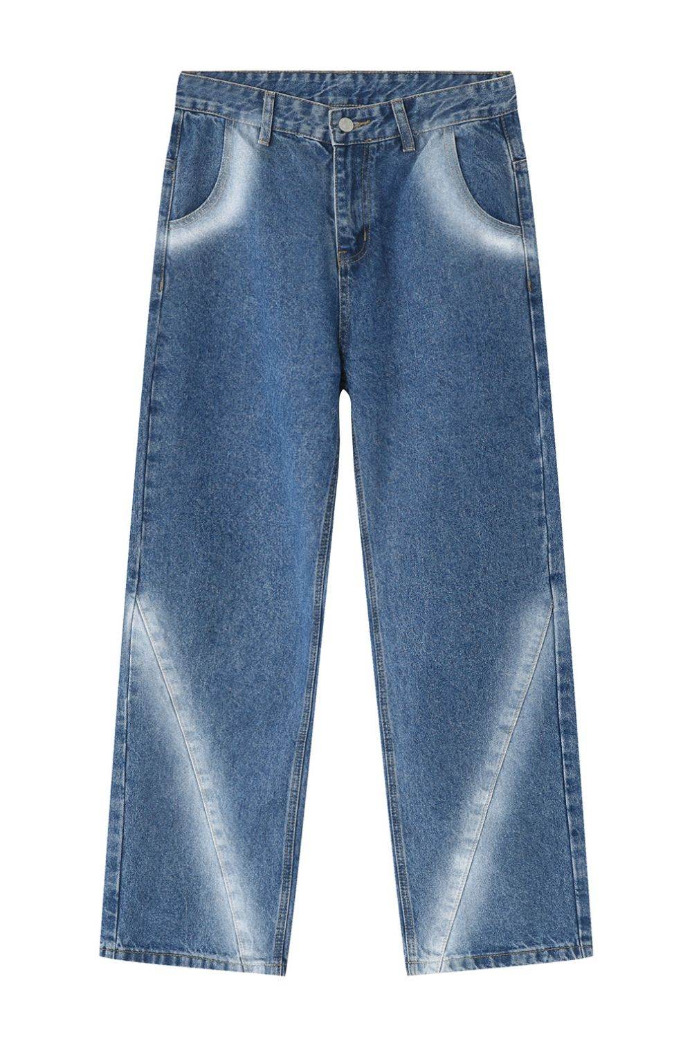Men's Tie-Dye Washed Straight Leg Jeans - Purcell's Clothing Company