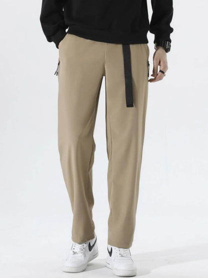 Men's Plus Size Solid Loose Fit Pants - Purcell's Clothing Company