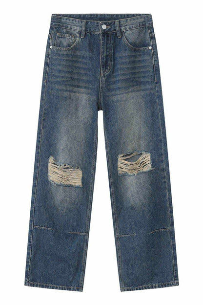 Distressed Jeans with Pockets - Purcell's Clothing Company
