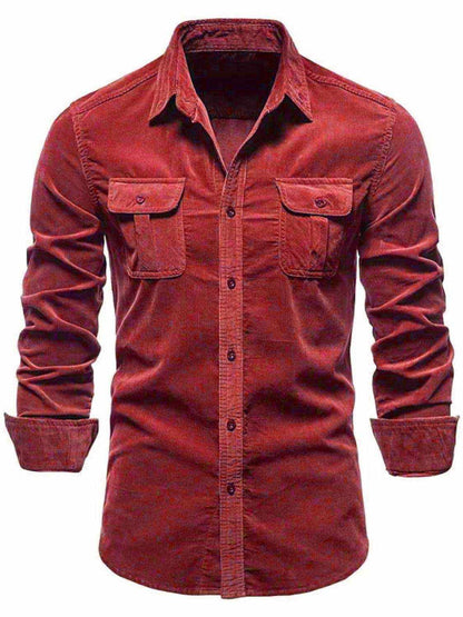 Button Down Shirt with Chest Pockets - Purcell's Clothing Company