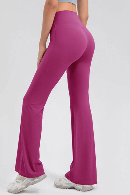 High Waist Straight Active Pants - Purcell's Clothing Company