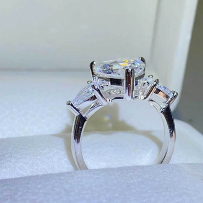 3 Carat Moissanite 925 Sterling Silver Ring - Purcell's Clothing Company
