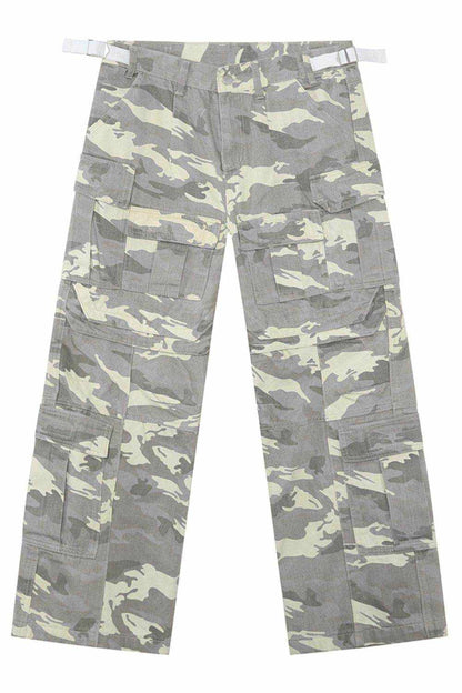 Men's Camouflage Straight Cargo Jeans - Purcell's Clothing Company