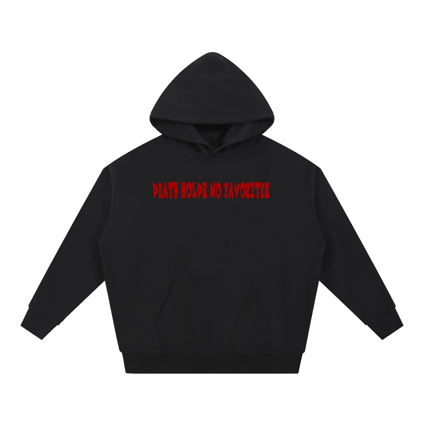 Death Holds No Favorites Essential Heavyweight Hoodie (UNISEX)