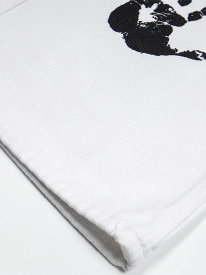 Men's Handprint Pattern Jeans - Purcell's Clothing Company