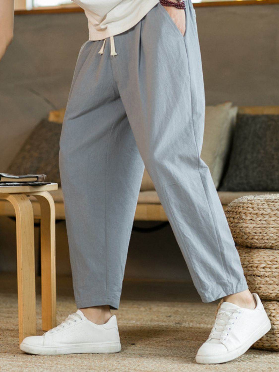 Plus Drawstring Pants with Pockets - Purcell's Clothing Company