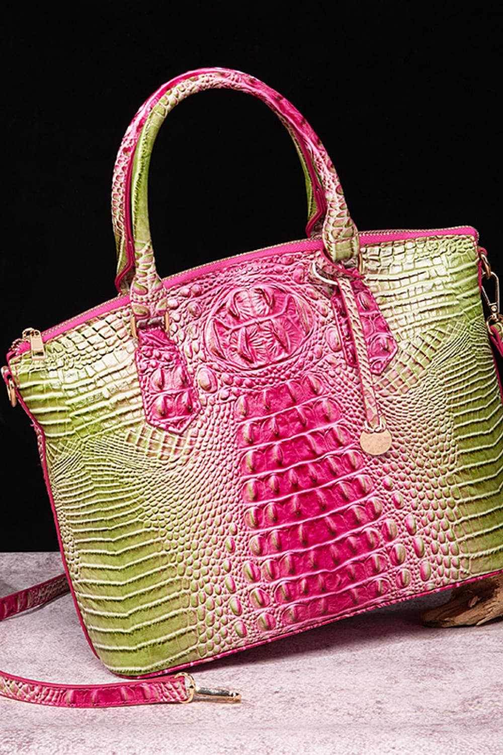 Gradient PU Leather Handbag - Purcell's Clothing Company