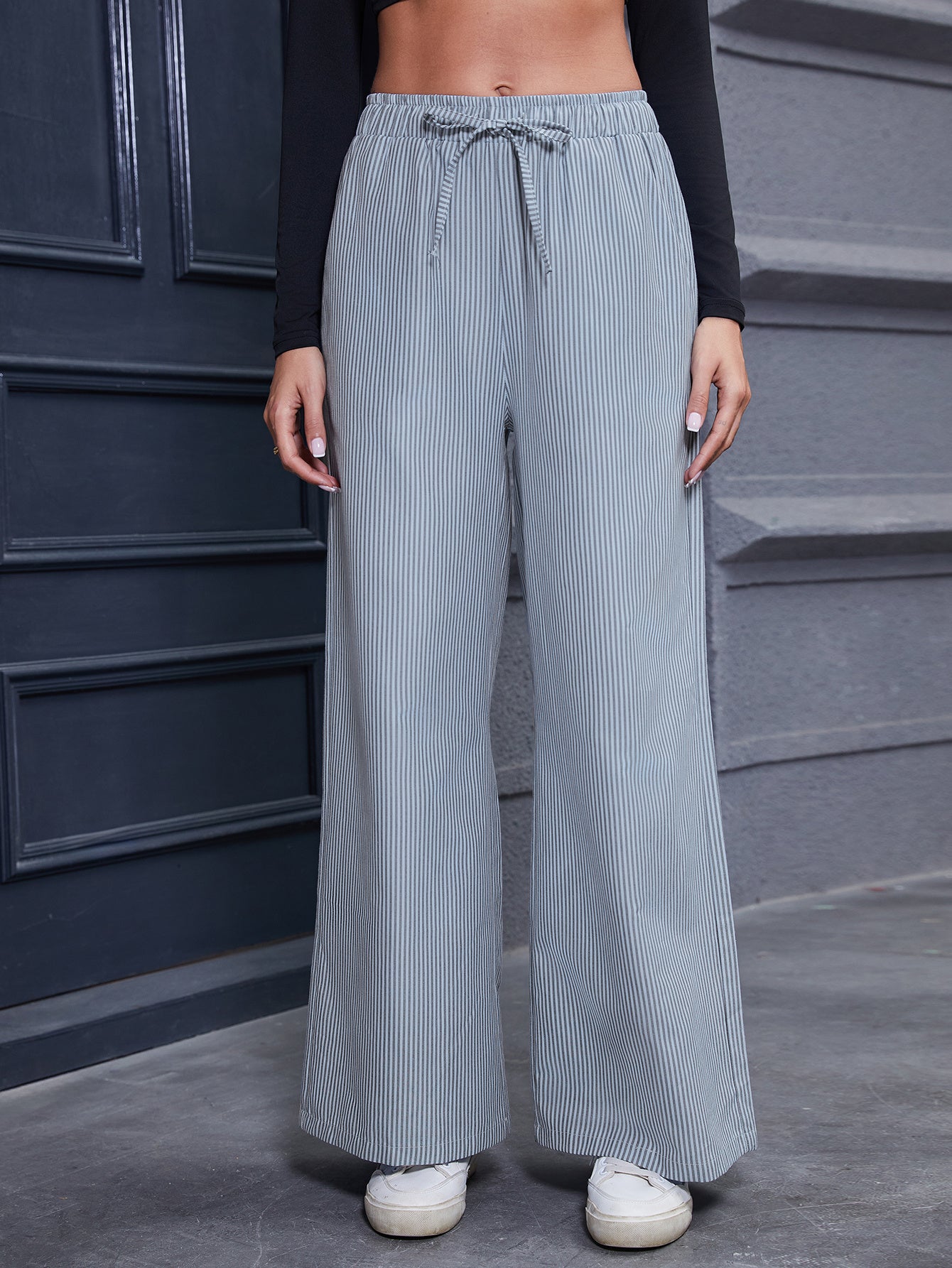 Women's Fashionable Wide Leg Pants