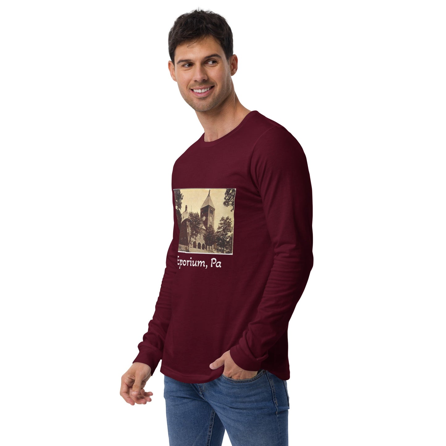 CAMCO COURT HOUSE Unisex Long Sleeve Shirt - Purcell's Clothing Company - 