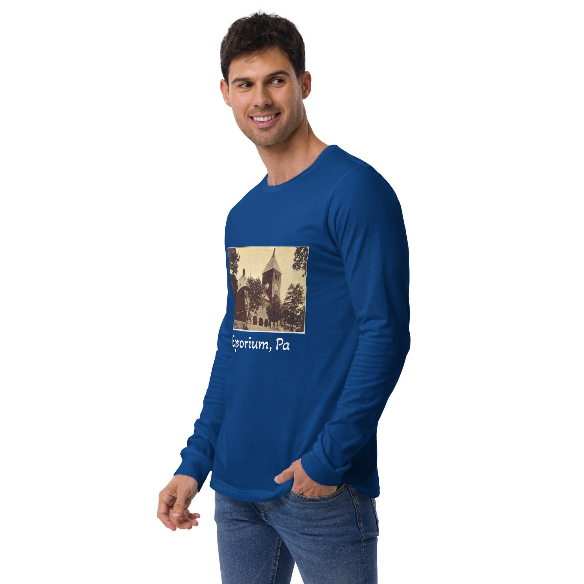 CAMCO COURT HOUSE Unisex Long Sleeve Shirt - Purcell's Clothing Company - 