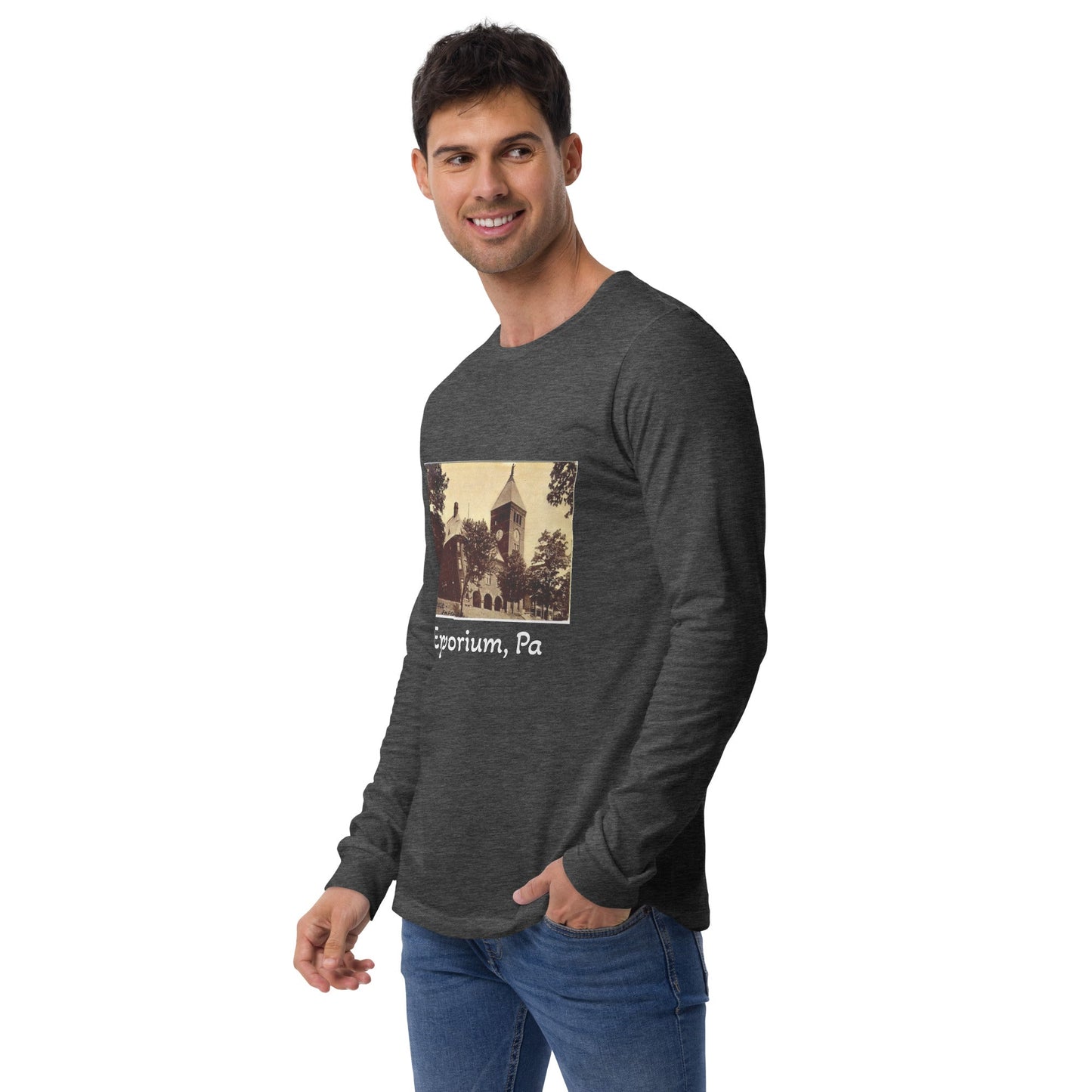 CAMCO COURT HOUSE Unisex Long Sleeve Shirt - Purcell's Clothing Company - 