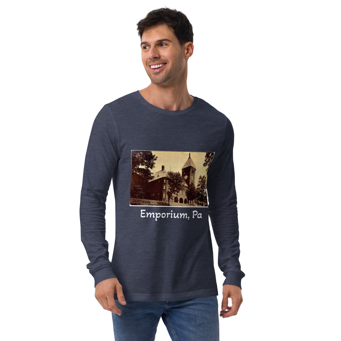 CAMCO COURT HOUSE Unisex Long Sleeve Shirt - Purcell's Clothing Company - 