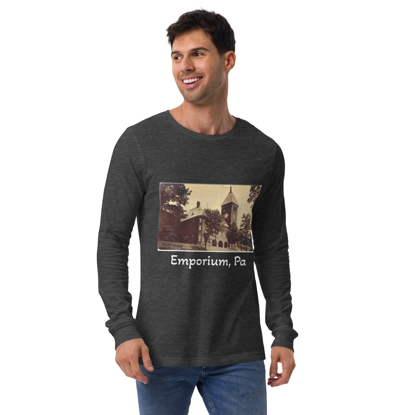 CAMCO COURT HOUSE Unisex Long Sleeve Shirt - Purcell's Clothing Company - 