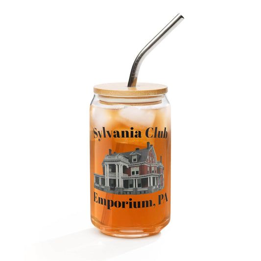 Print On Can-Shaped Glass Sylvania Club - Purcell's Clothing Company
