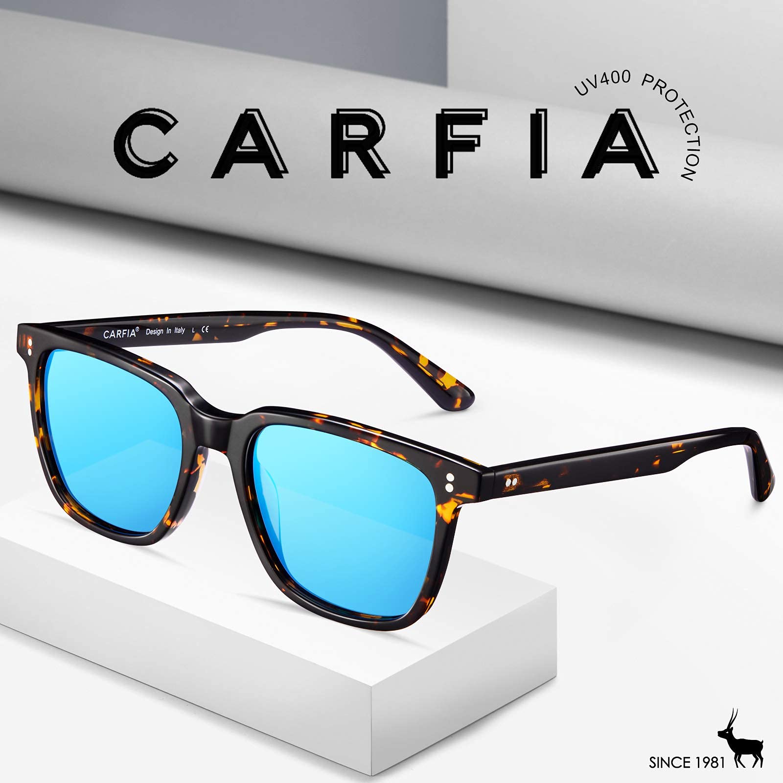 CARFIA Polarized Sunglasses UV400 Protection - Purcell's Clothing Company - 