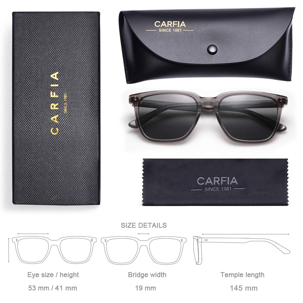 CARFIA Polarized Sunglasses UV400 Protection - Purcell's Clothing Company - 