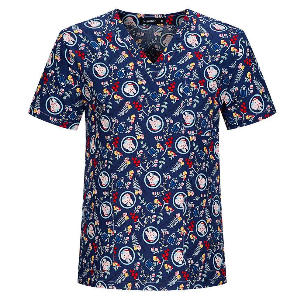 Cartoon Short Sleeve Scrub - Purcell's Clothing Company - 0