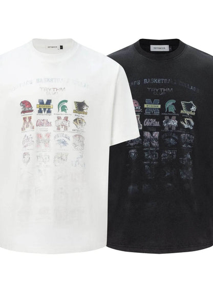 Men's Graphic Round Neck Short Sleeve T-Shirt - Purcell's Clothing Company