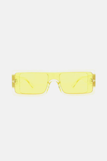 Polycarbonate Frame Rectangle Sunglasses - Purcell's Clothing Company