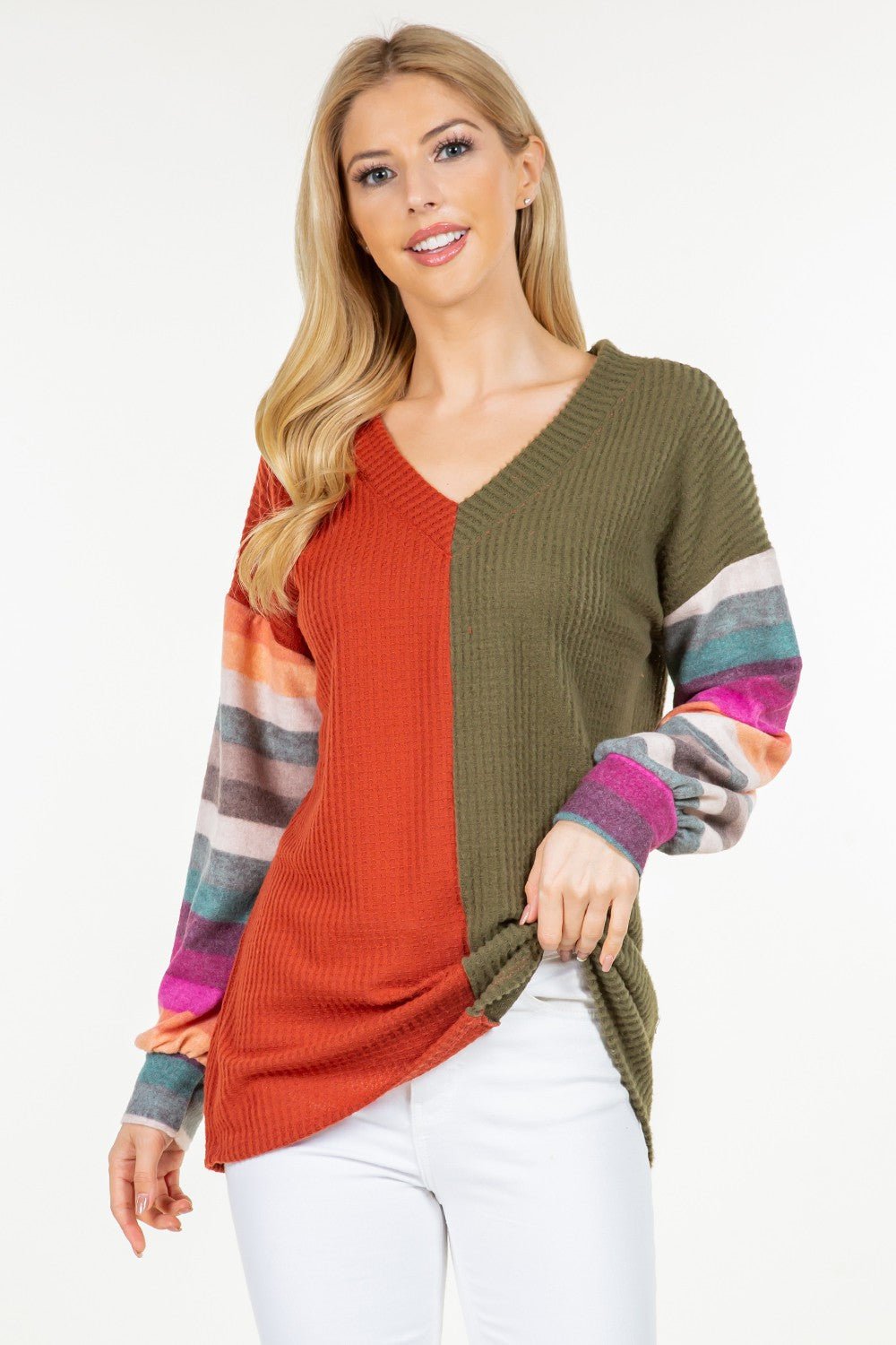 Celeste Long Sleeve Blouse - Purcell's Clothing Company - 