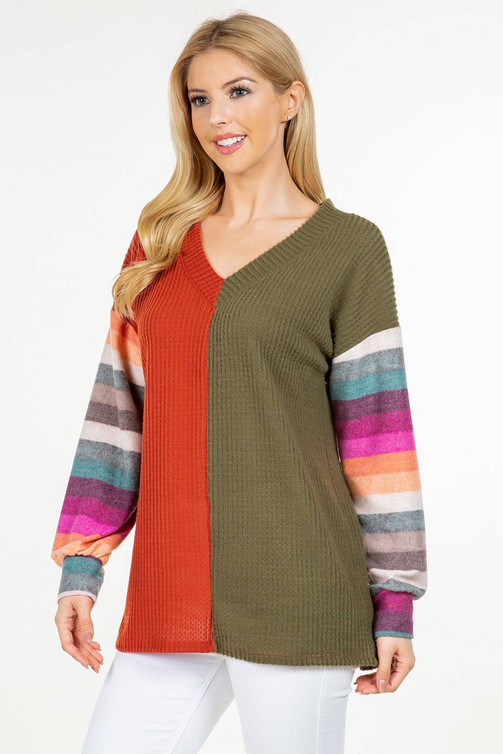 Celeste Long Sleeve Blouse - Purcell's Clothing Company - 