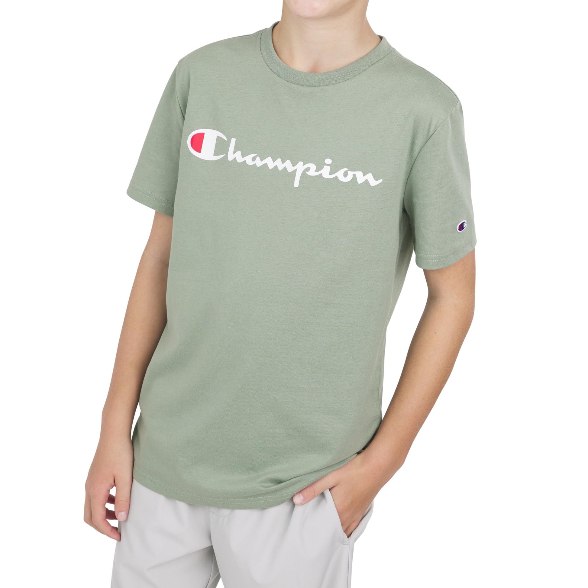 Champion Short Sleeve Logo - Purcell's Clothing Company - 