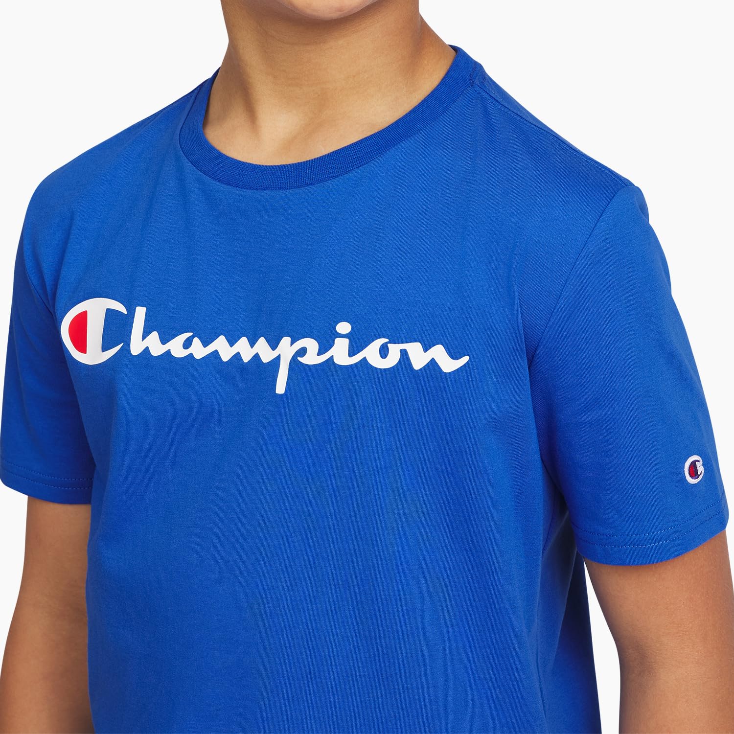 Champion Short Sleeve Logo - Purcell's Clothing Company - 