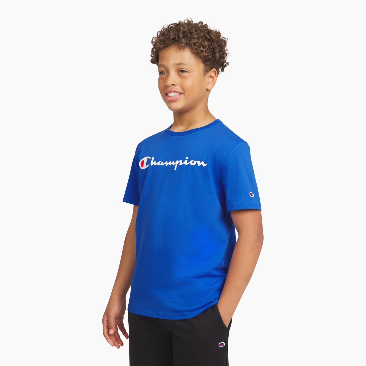 Champion Short Sleeve Logo - Purcell's Clothing Company - 