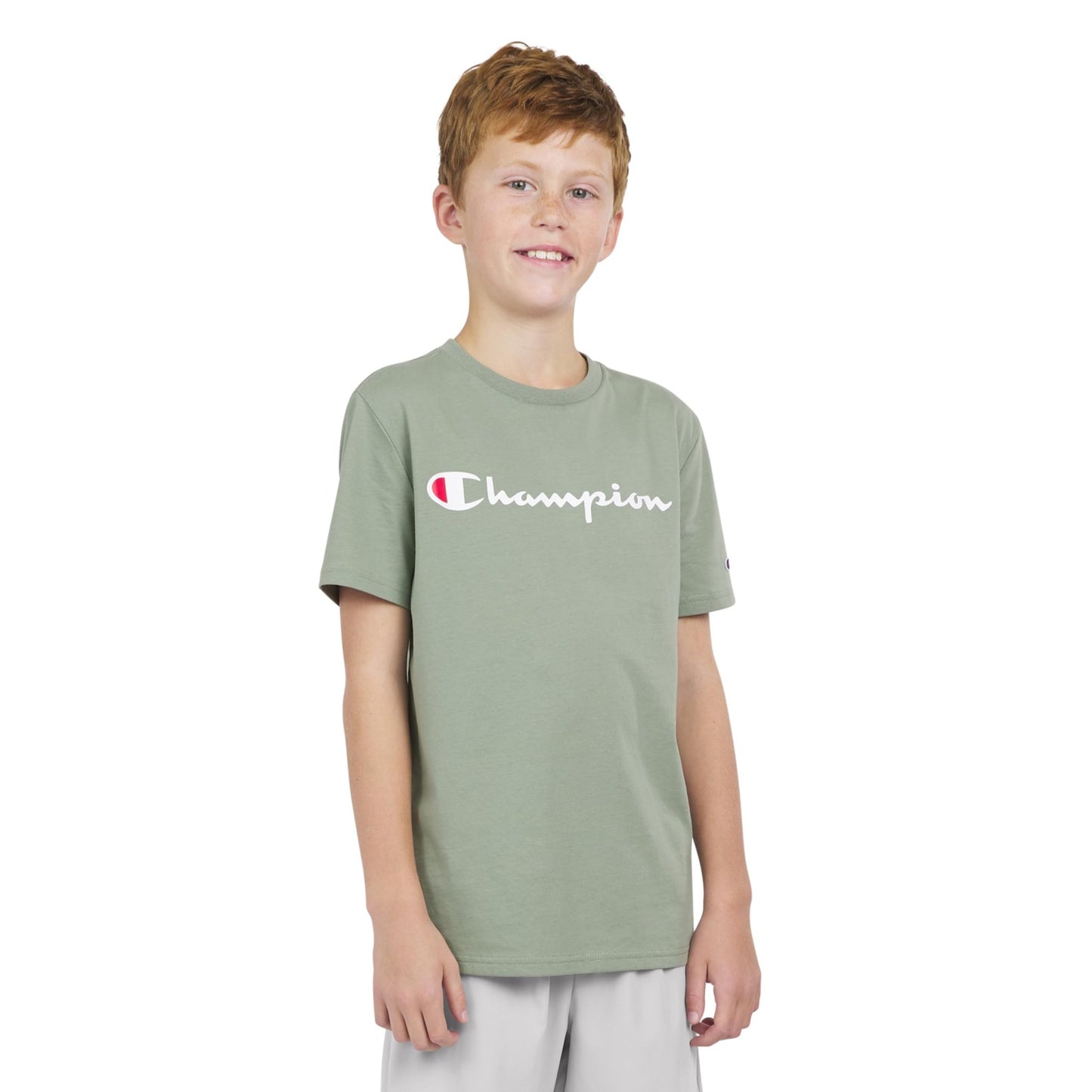 Champion Short Sleeve Logo - Purcell's Clothing Company - 