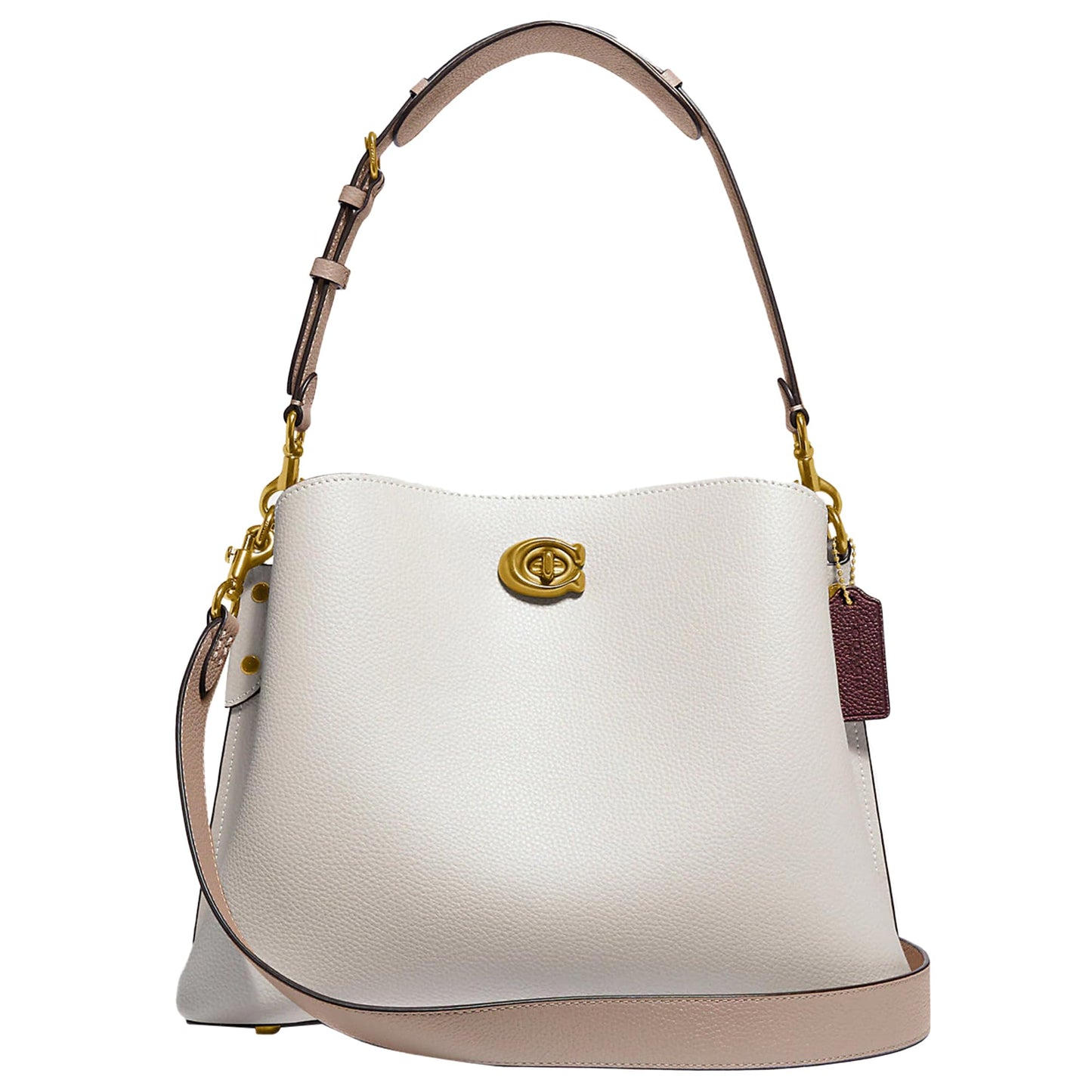 Coach Polished Pebble Leather Shoulder Bag - Purcell's Clothing Company - 