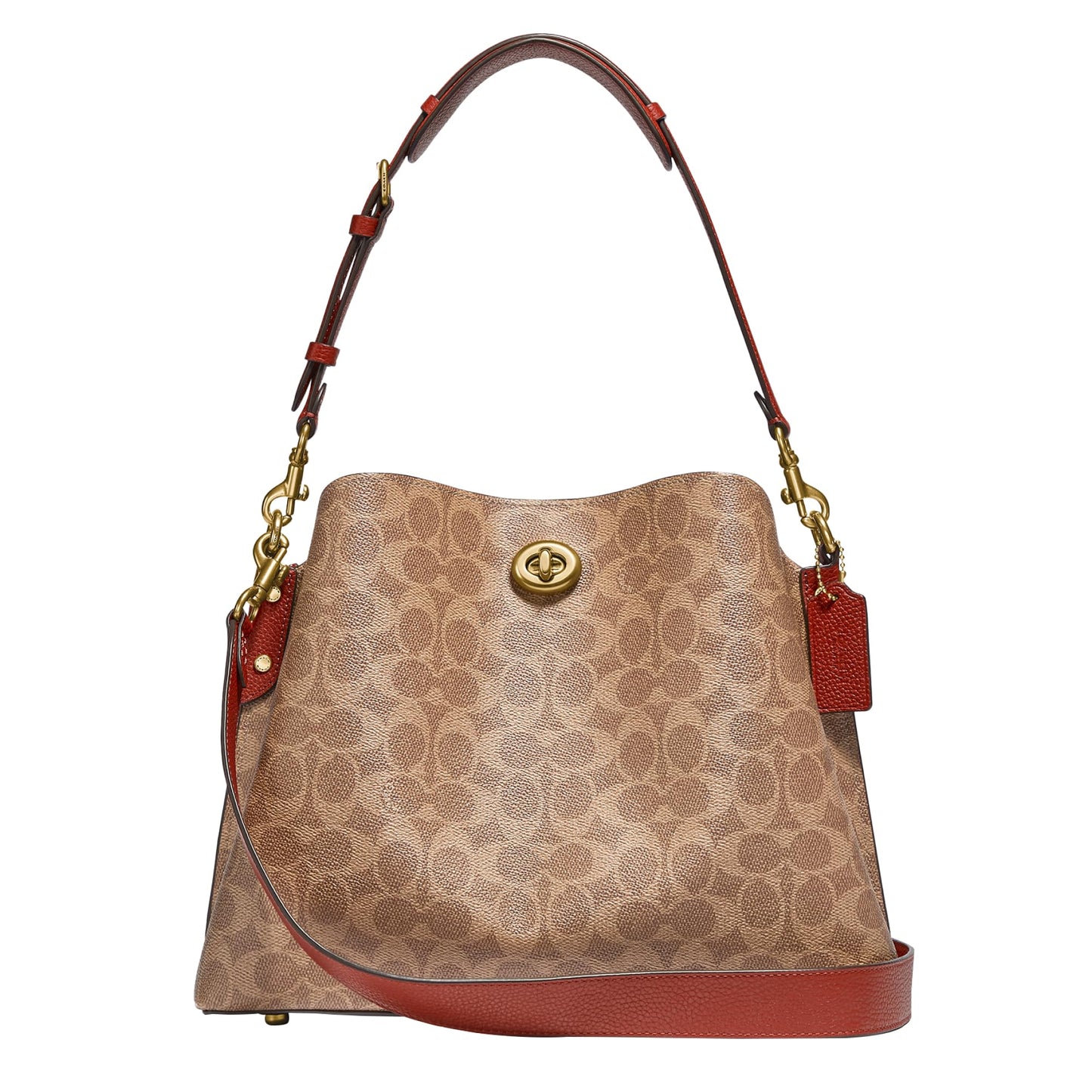 Coach Polished Pebble Leather Shoulder Bag - Purcell's Clothing Company - 