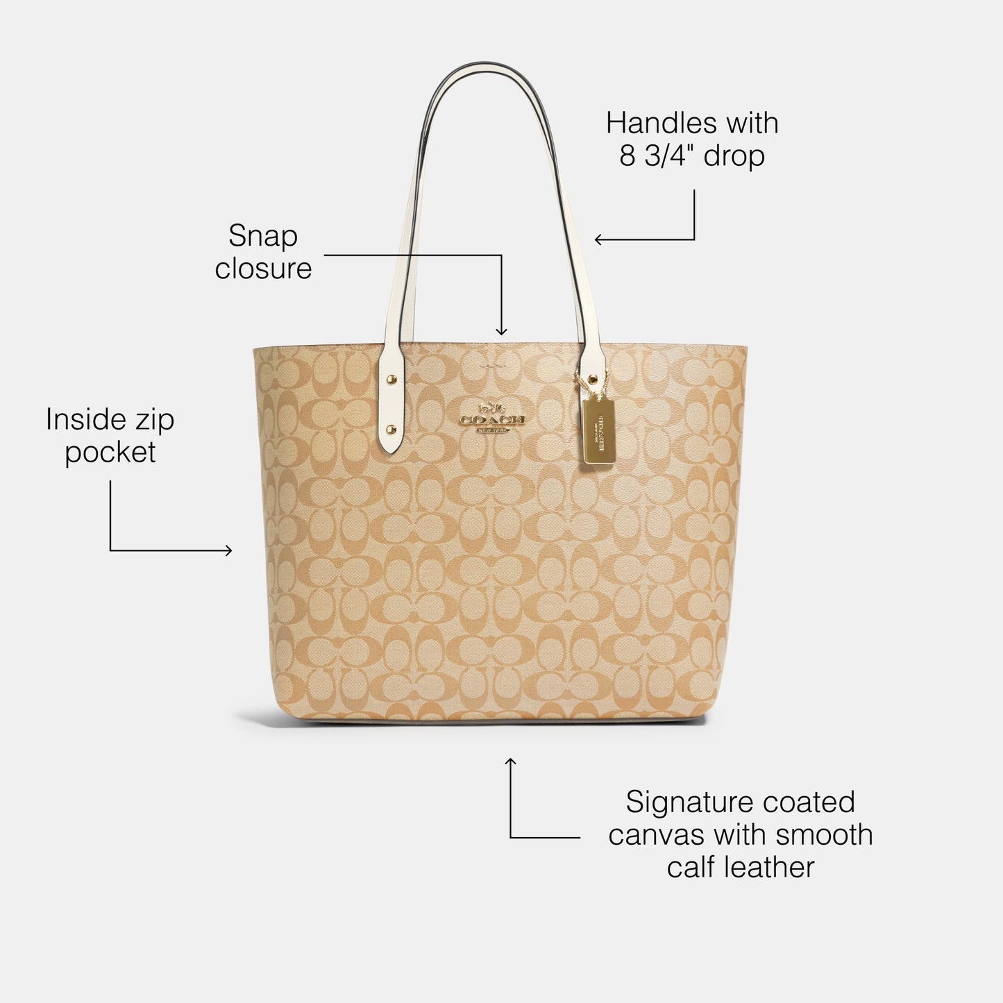 Coach Women's Town Tote - Purcell's Clothing Company - 