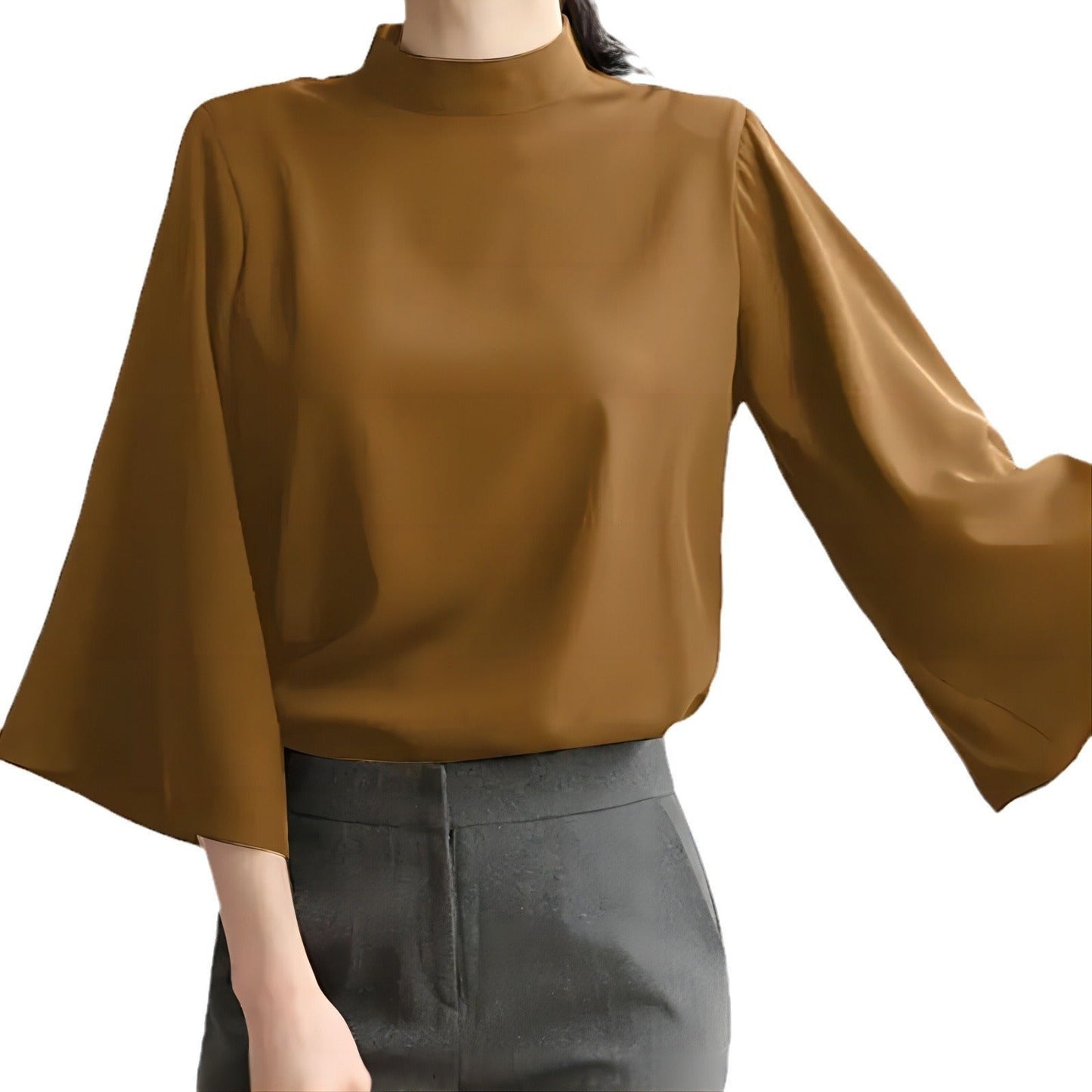 Collar Puff Sleeve Shirt - Purcell's Clothing Company - 0