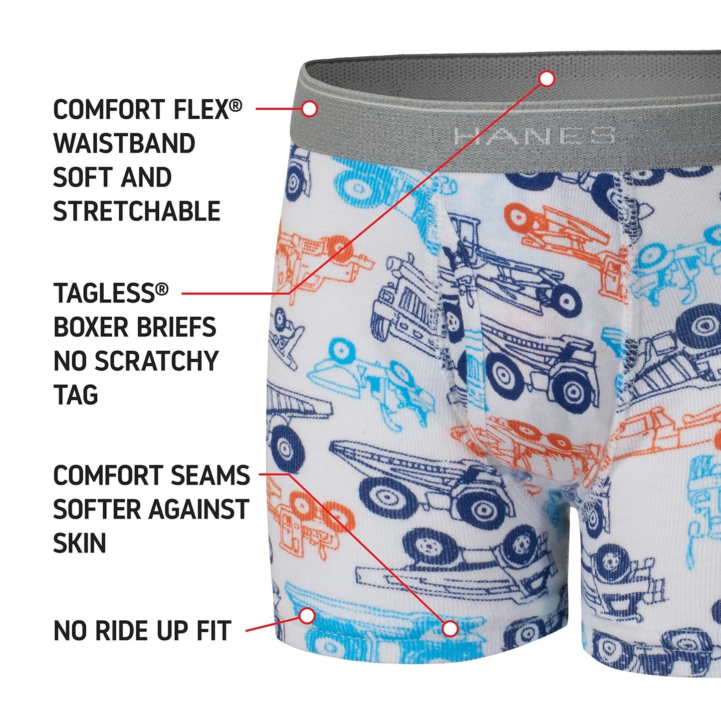 Comfort Flex Soft Boxer Briefs - Purcell's Clothing Company - 