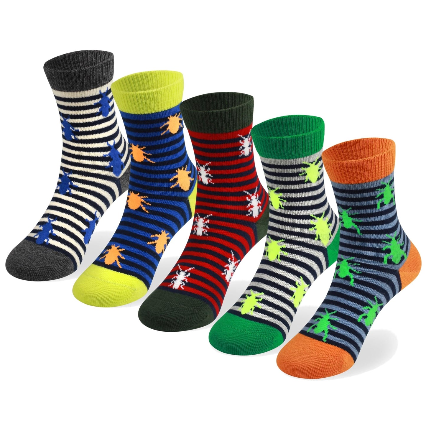 Cotton Day Crew Socks Color Pattern - Purcell's Clothing Company - 