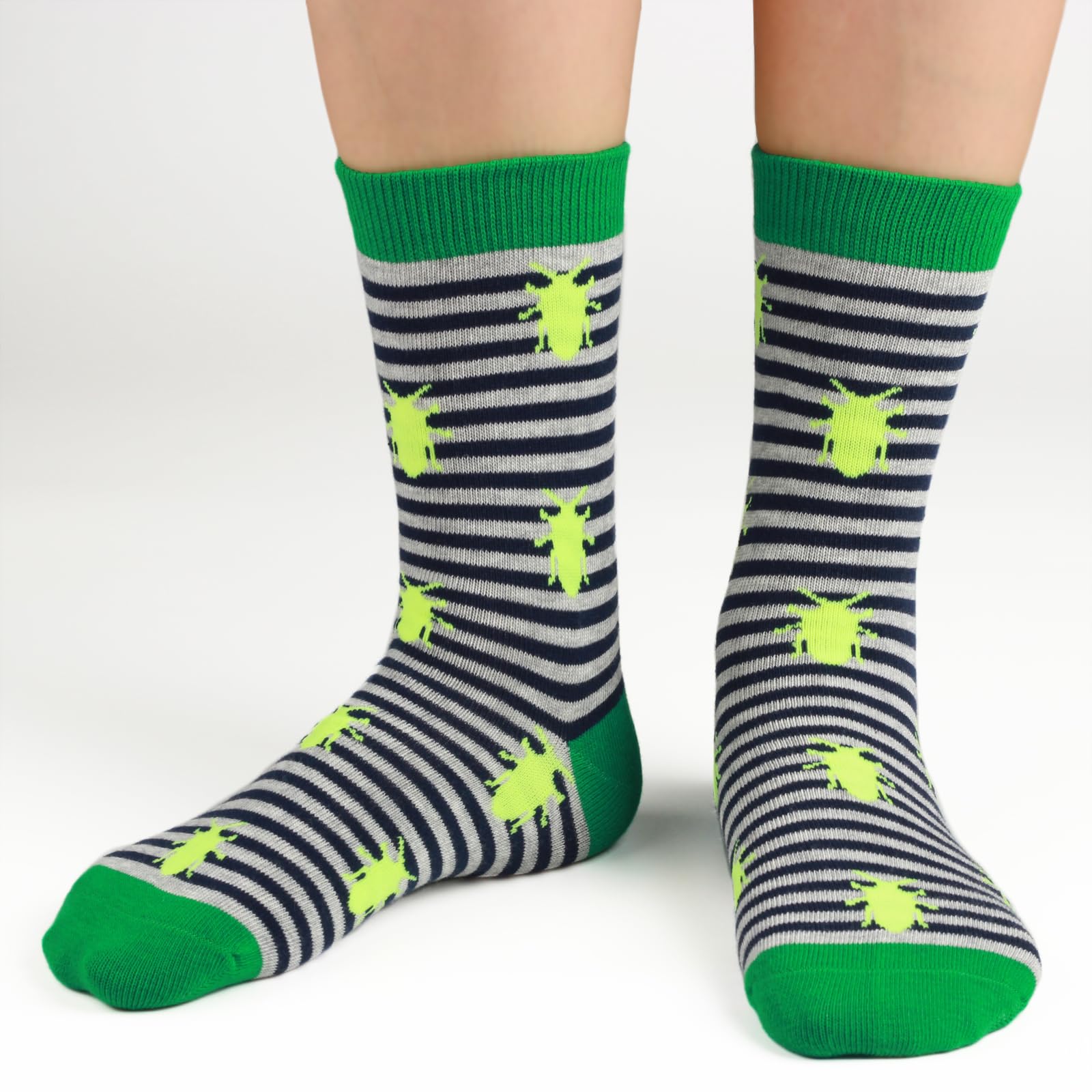 Cotton Day Crew Socks Color Pattern - Purcell's Clothing Company - 