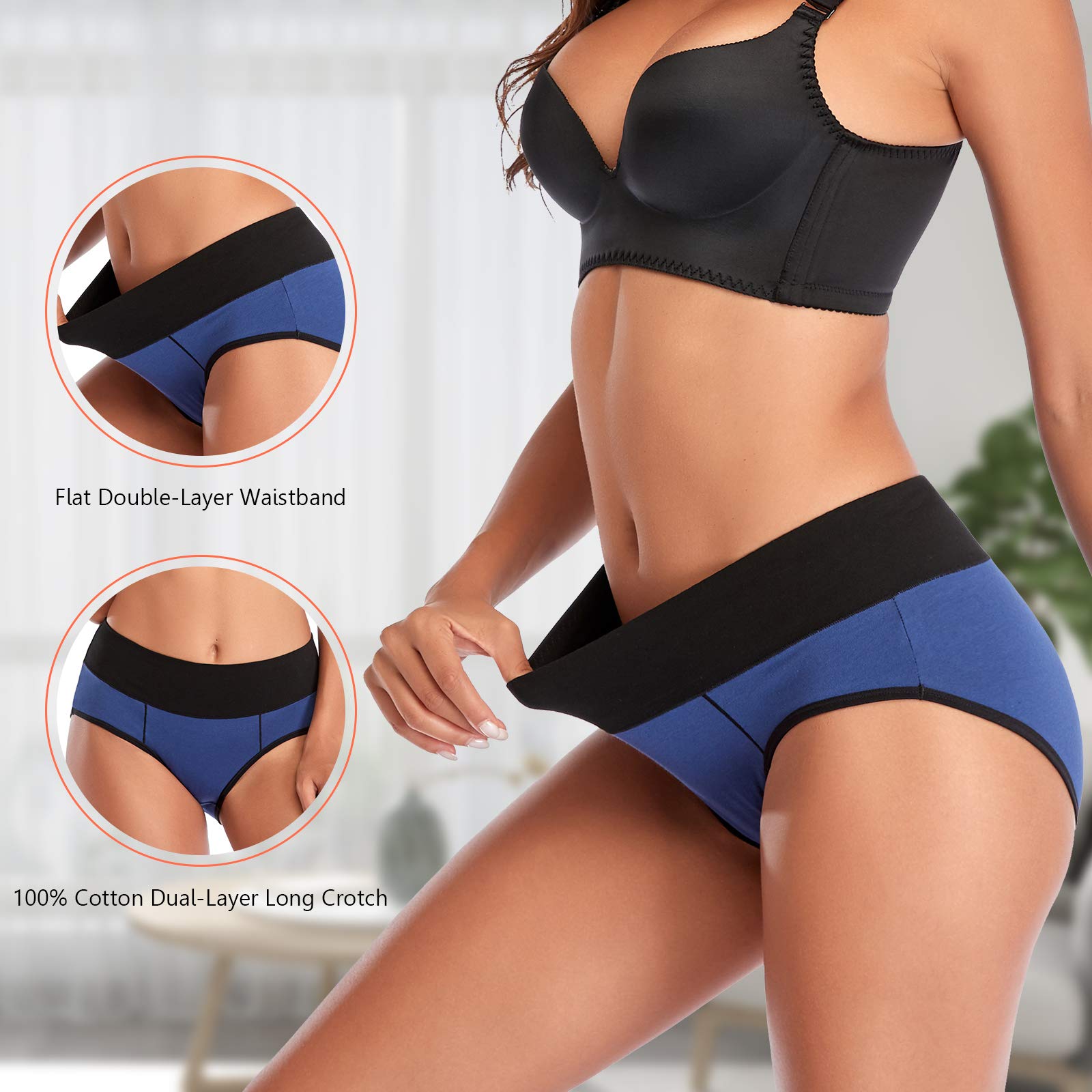 Cotton High Waist Panties - Purcell's Clothing Company - 